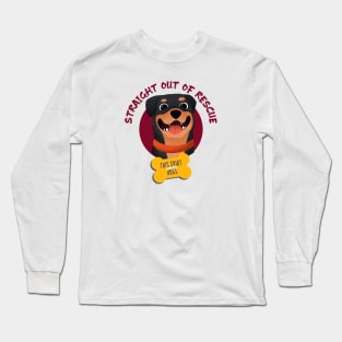 Straight out of Rescue Long Sleeve T-Shirt